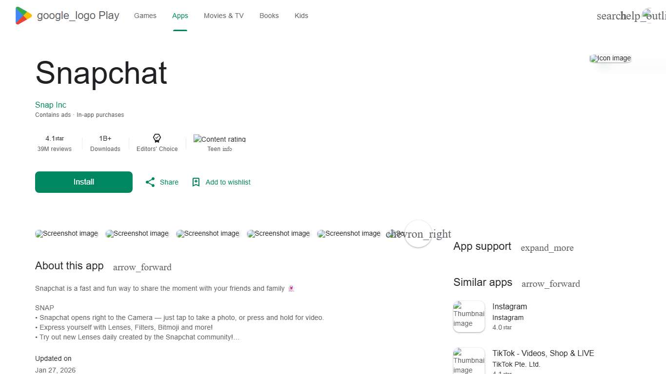 Snapchat - Apps on Google Play
